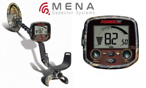 Fisher F19 Camo Metal Detector