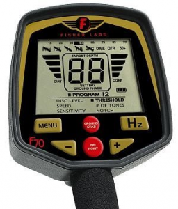 Fisher F70 Define Dedektörü (10'' DD Başlıklı)