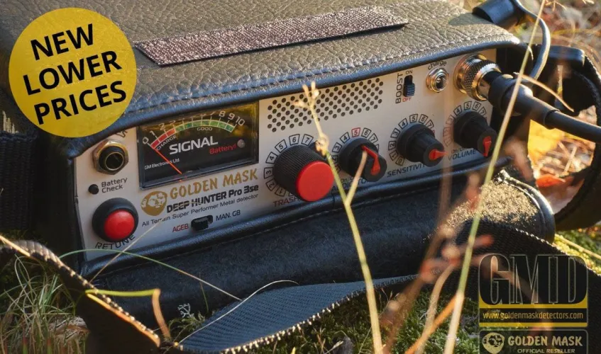 Golden Mask Deep Hunter Pro 3 SE Define Dedektörü