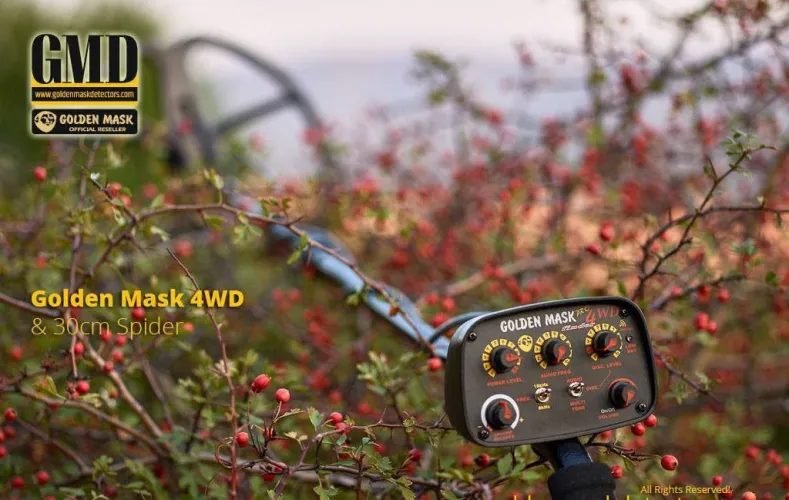Golden Mask 4 WD (Yeni Şaft) Define Dedektörü