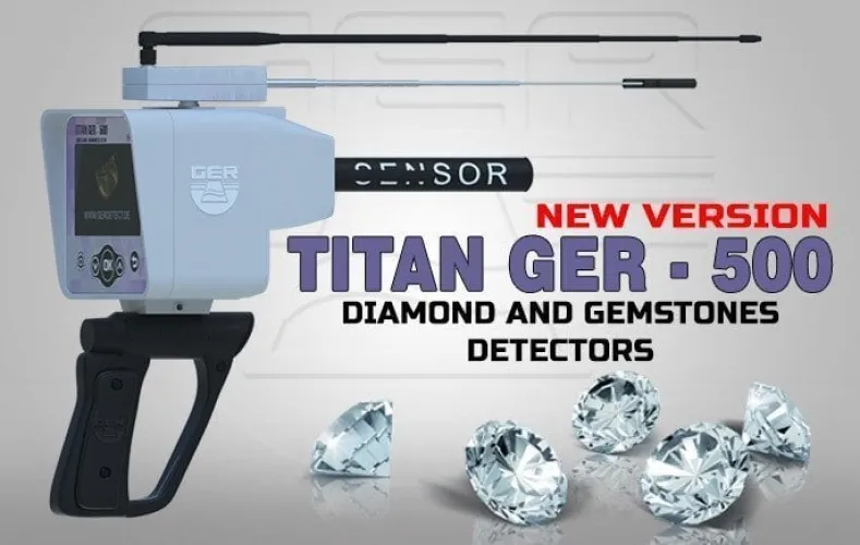 Titan Ger 500 Plus Device Değerli Taş Dedektörü