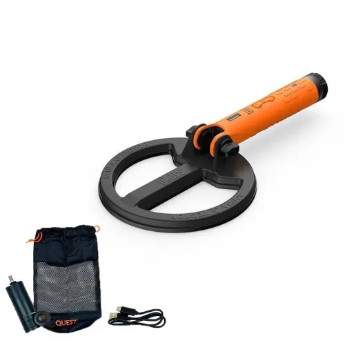 Scuba Tector PRO Su Altı Dedektörü  & Sahil Arama Dedektörü - 20 cm Başlıklı