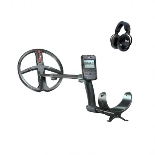 Deus 2 Dedektör - 28cm FMF Başlık, Ana Kontrol Ünitesi, WSA2XL Kulaklık