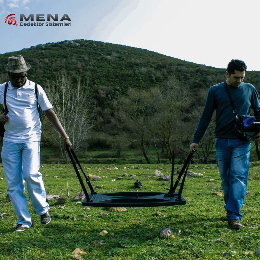 Makro Jeosonar 3D Çift Sistem Define Dedektörü