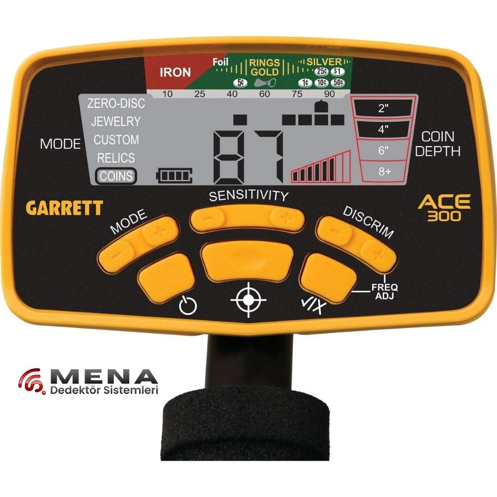 Garrett Ace 300i Define Dedektörü