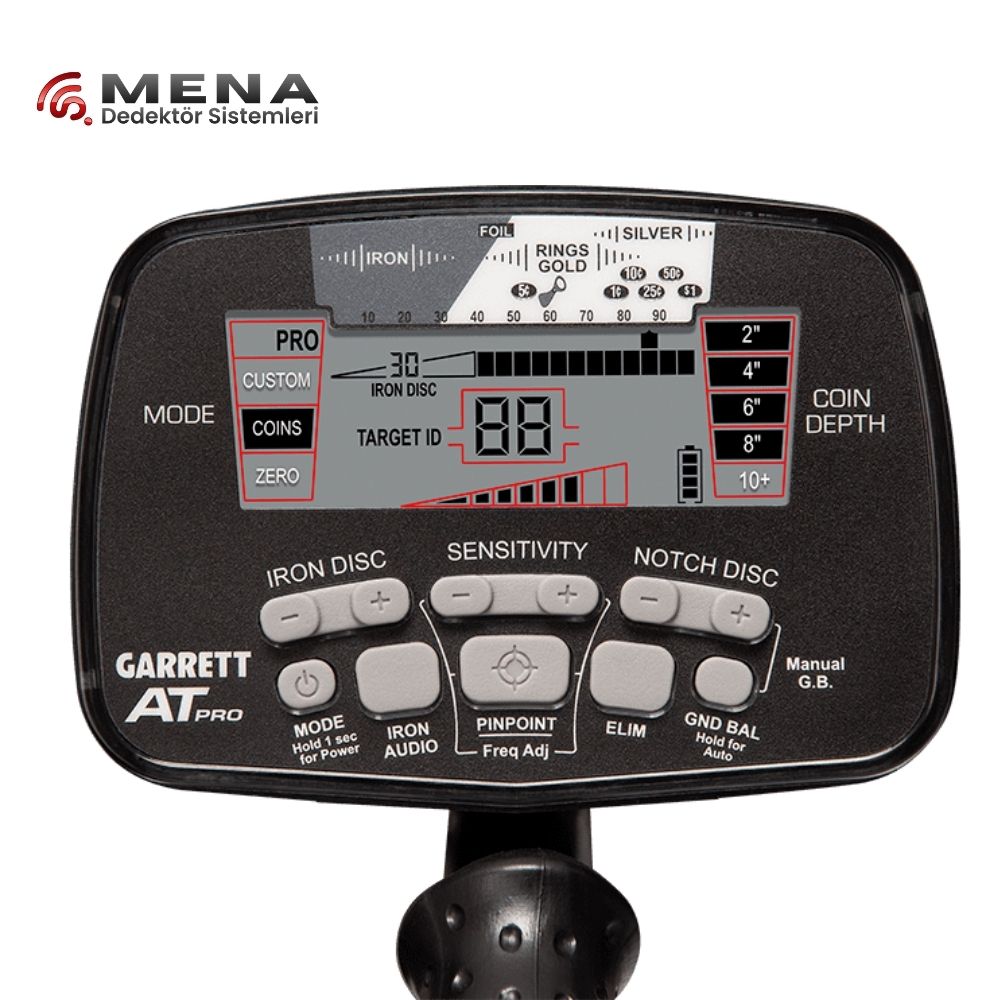 Garrett AT Pro Define Dedektörü