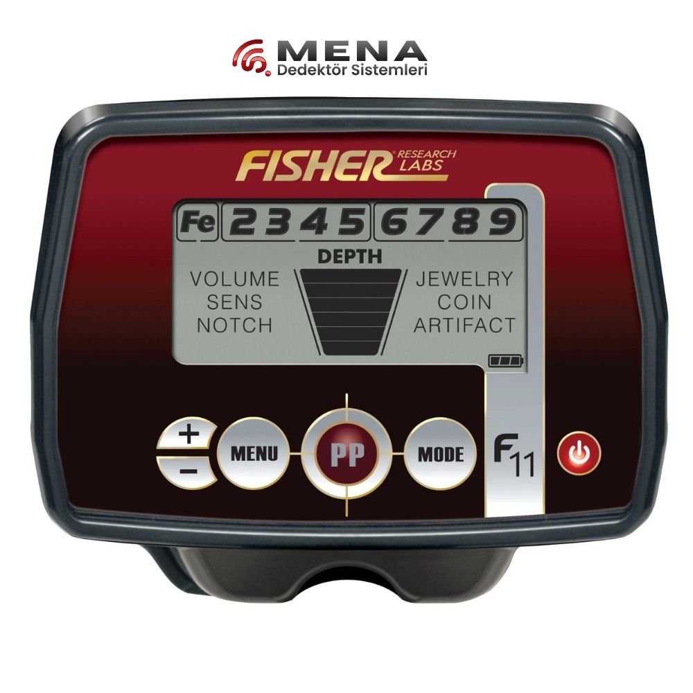 Fisher F11 Define Dedektörü ( 7'' Su Geçirmez Başlıklı )